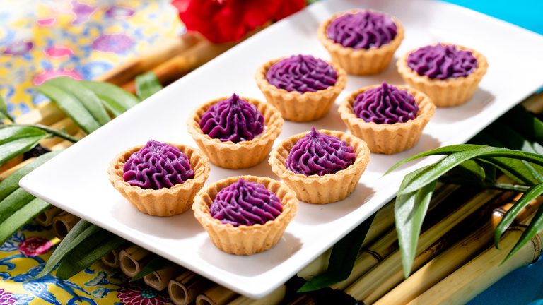 【朝食ビュッフェ（一例）】自家製紅芋タルト